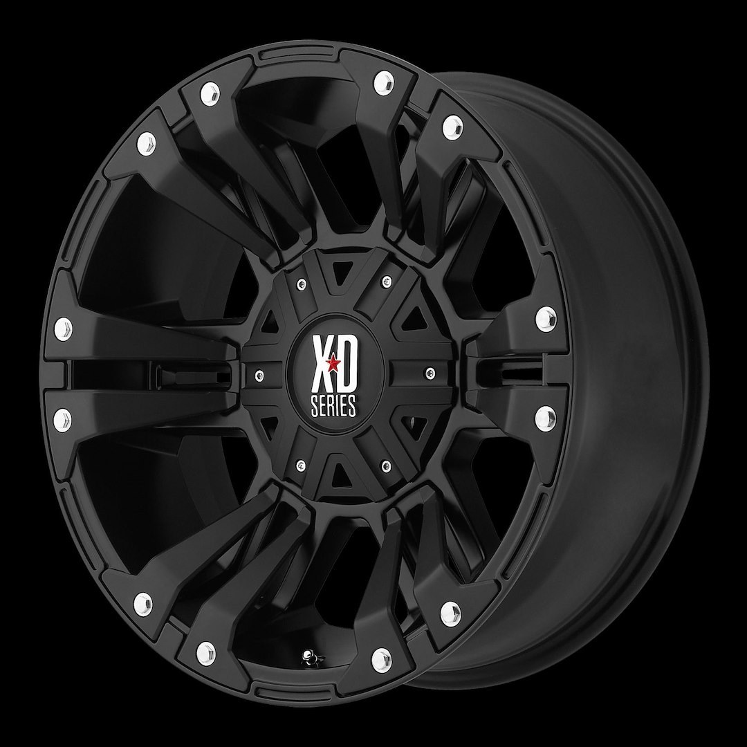 Wheel Pros Wheel, XD822 Monster II, 18 Inch Diameter X 9 Inch Width, 8 X 165.1 Millimeter/ 8 X 6.50 Inch Bolt Pattern – XD82289080718
