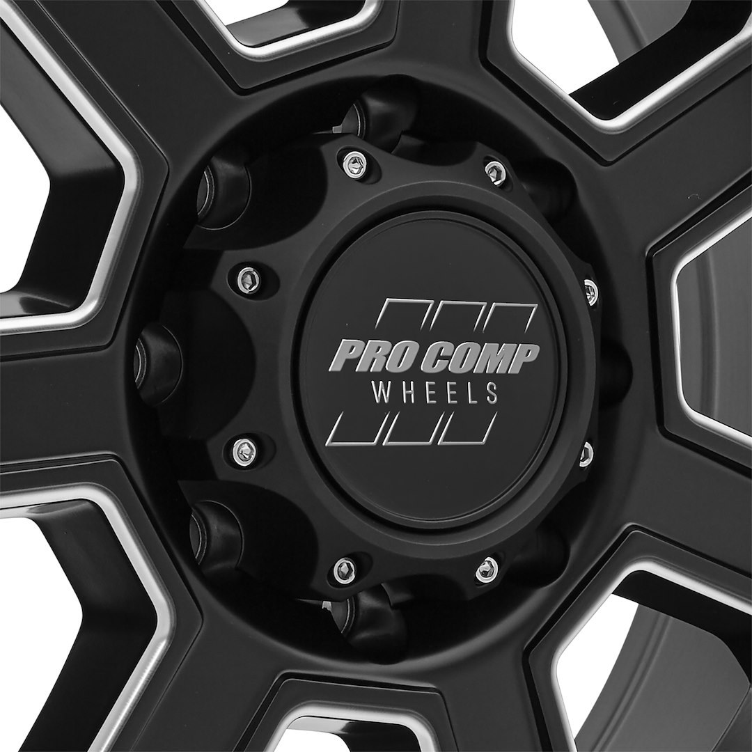 Wheel Pros Wheel, Series 43, 20 Inch Diameter X 9 Inch Width, 8 X 170 Millimeter/ 8 X 6.69 Inch Bolt Pattern, 60 Degree Conical Seat Lug – 5143-2970
