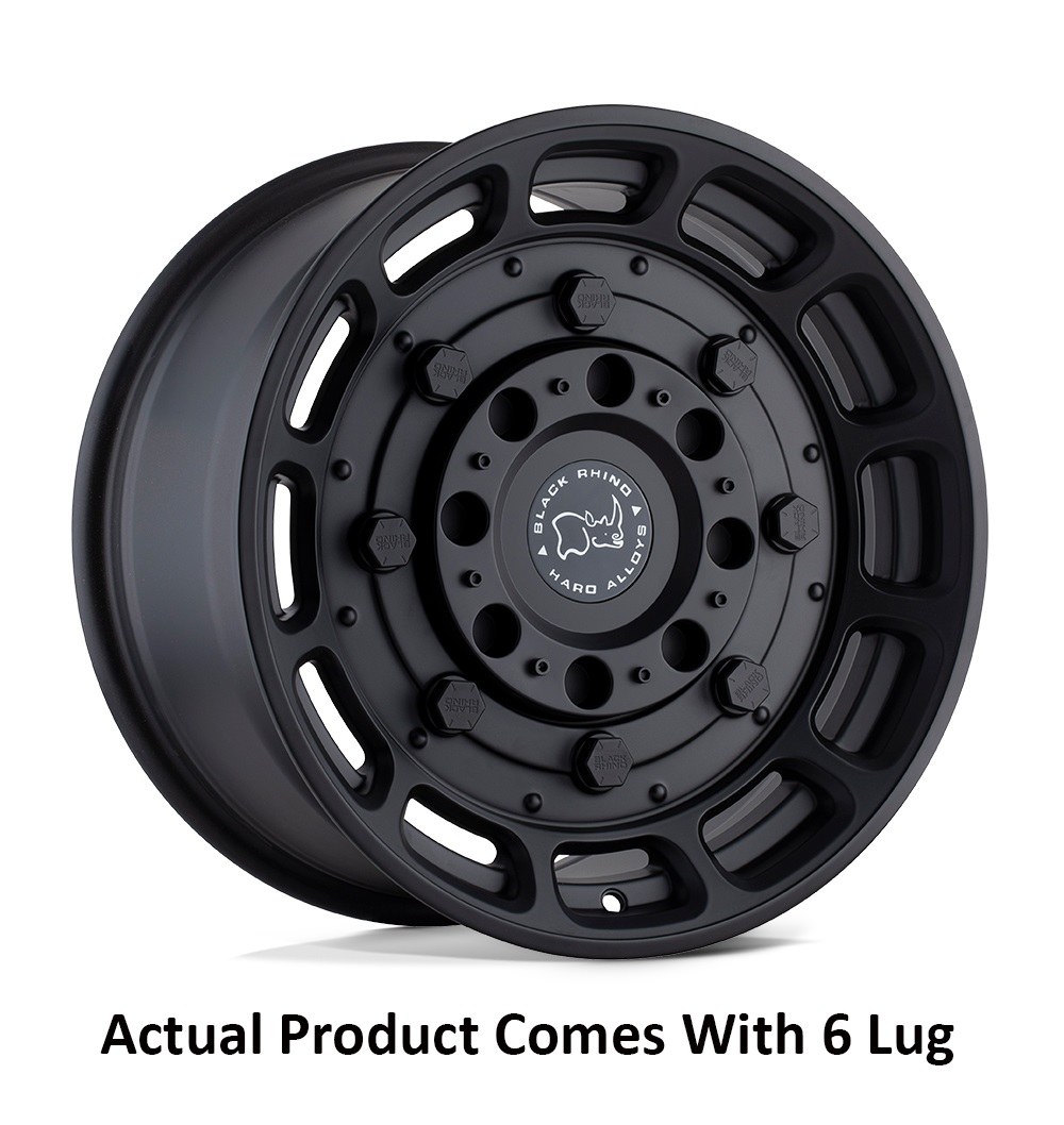 Wheel Pros Wheel, Warthog, 17 Inch Diameter X 8.5 Inch Width, 6 X 139.7 Millimeter/ 6 X 5.50 Inch Bolt Pattern – 1785WHG-86140M12
