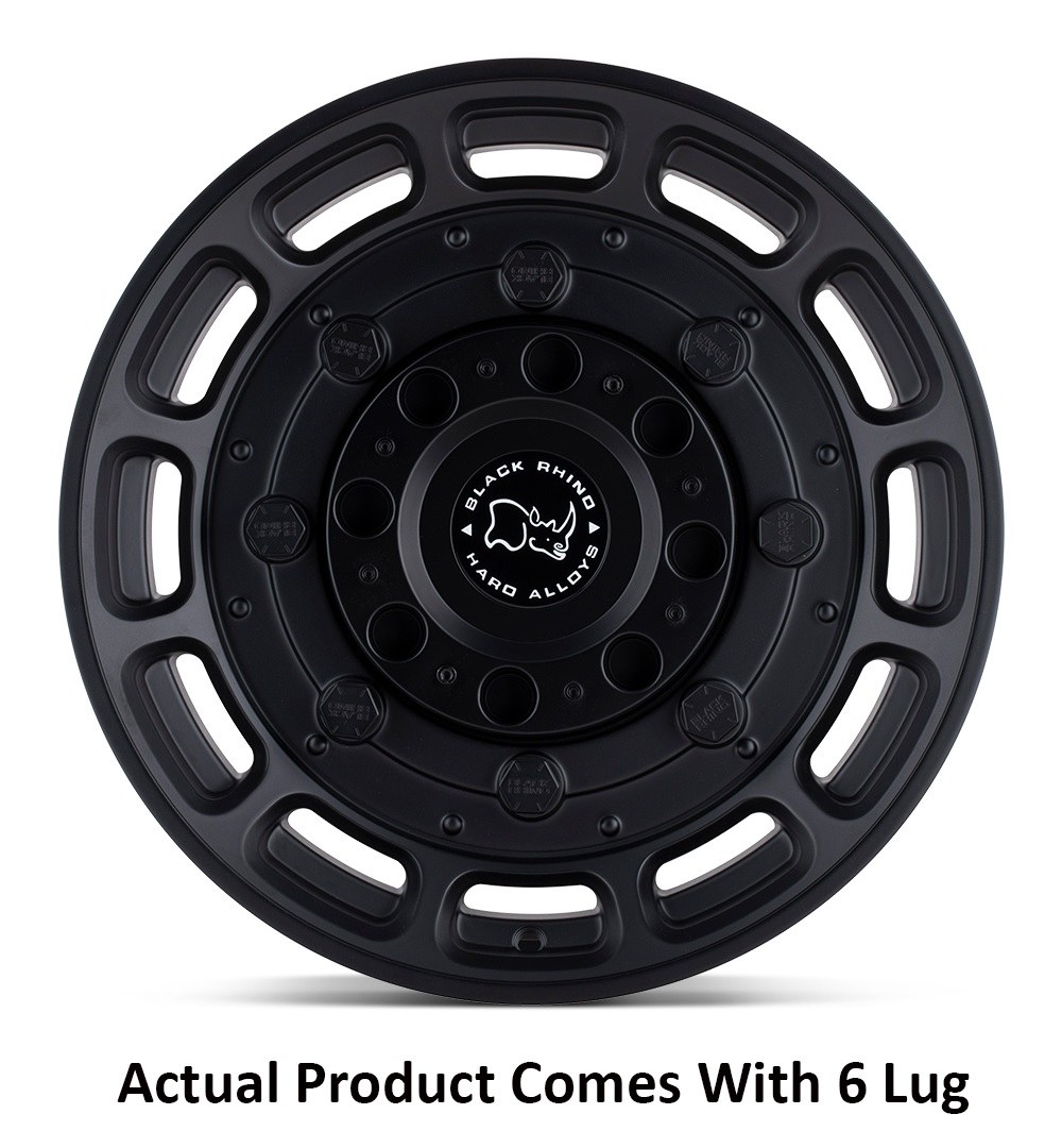 Wheel Pros Wheel, Warthog, 17 Inch Diameter X 8.5 Inch Width, 6 X 139.7 Millimeter/ 6 X 5.50 Inch Bolt Pattern – 1785WHG-86140M12