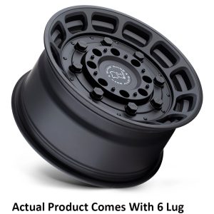 Wheel Pros Wheel, Warthog, 17 Inch Diameter X 8.5 Inch Width, 6 X 139.7 Millimeter/ 6 X 5.50 Inch Bolt Pattern – 1785WHG-86140M12