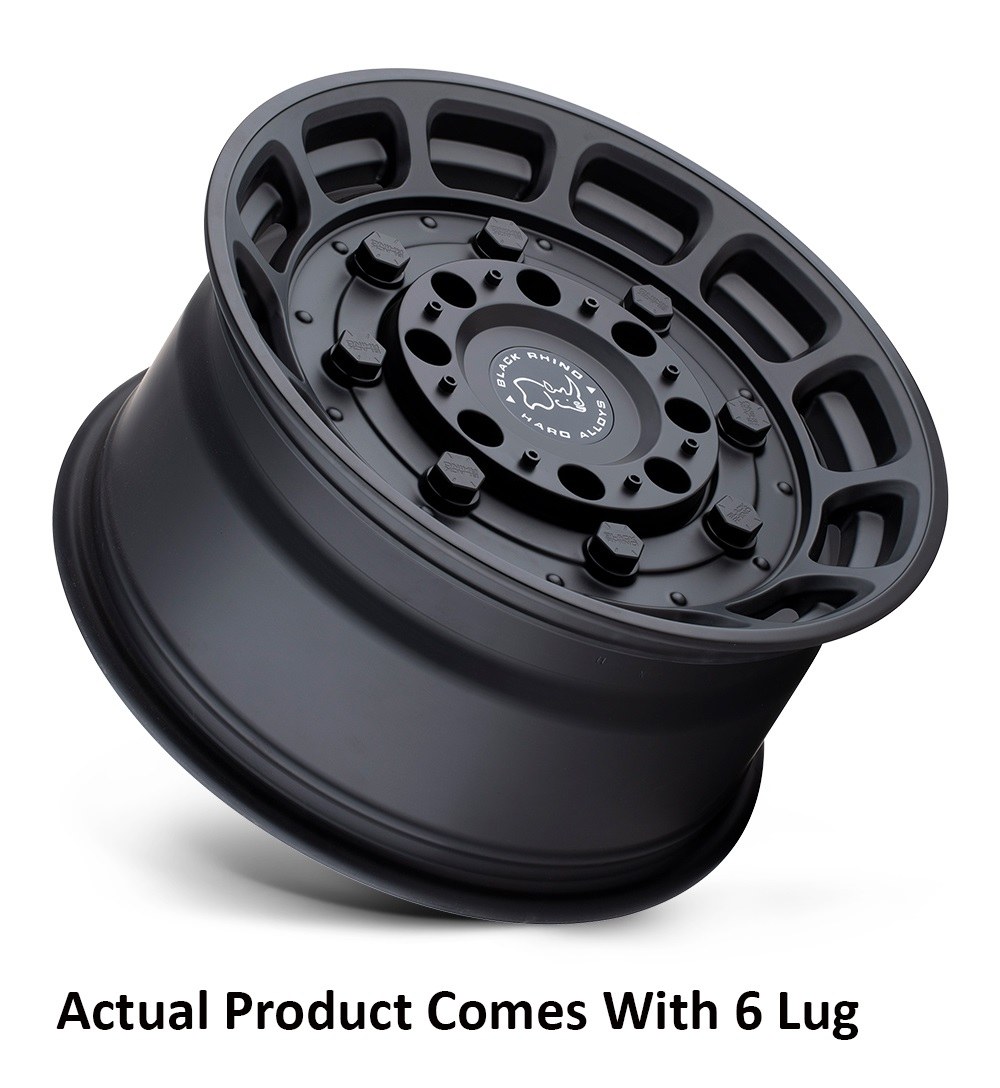 Wheel Pros Wheel, Warthog, 17 Inch Diameter X 8.5 Inch Width, 6 X 139.7 Millimeter/ 6 X 5.50 Inch Bolt Pattern – 1785WHG-86140M12
