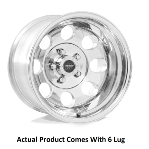 Wheel Pros Wheel, PA69 Vintage, 15 Inch Diameter X 8 Inch Width, 6 X 139.7 Millimeter/ 6 X 5.50 Inch Bolt Pattern – PXA1069-5883
