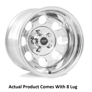 Wheel Pros Wheel, PA69 Vintage, 17 Inch Diameter X 9 Inch Width, 8 X 165.1 Millimeter/ 8 X 6.50 Inch Bolt Pattern, -6 Millimeter Offset – PXA1069-7982