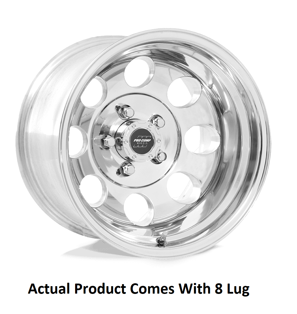 Wheel Pros Wheel, PA69 Vintage, 17 Inch Diameter X 9 Inch Width, 8 X 165.1 Millimeter/ 8 X 6.50 Inch Bolt Pattern, -6 Millimeter Offset – PXA1069-7982