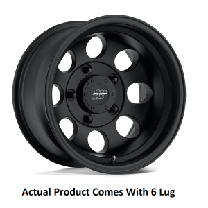 Wheel Pros Wheel, PA69 Vintage, 16 Inch Diameter X 8 Inch Width, 6 X 139.7 Millimeter/ 6 X 5.50 Inch Bolt Pattern – PXA7069-6883