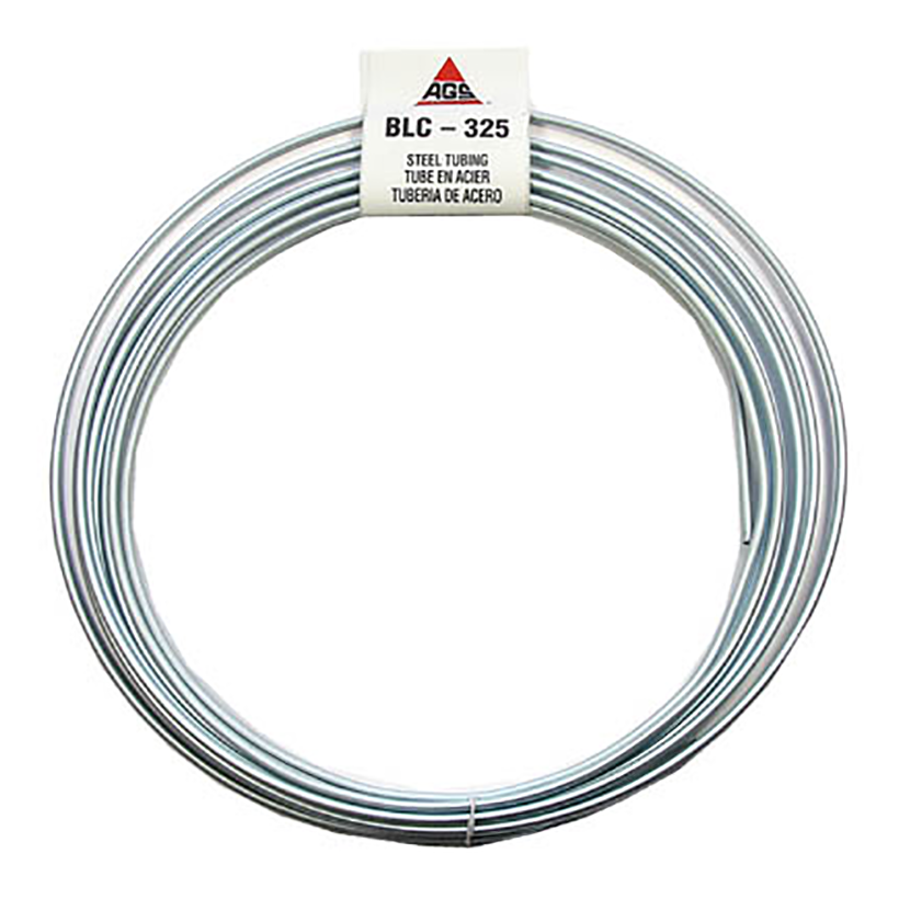 Ags Brake Line, Coil, 3/16 Inch Diameter, 25 Foot Length, For Domestic European Japanese British Vehicles, Single – BLC-325