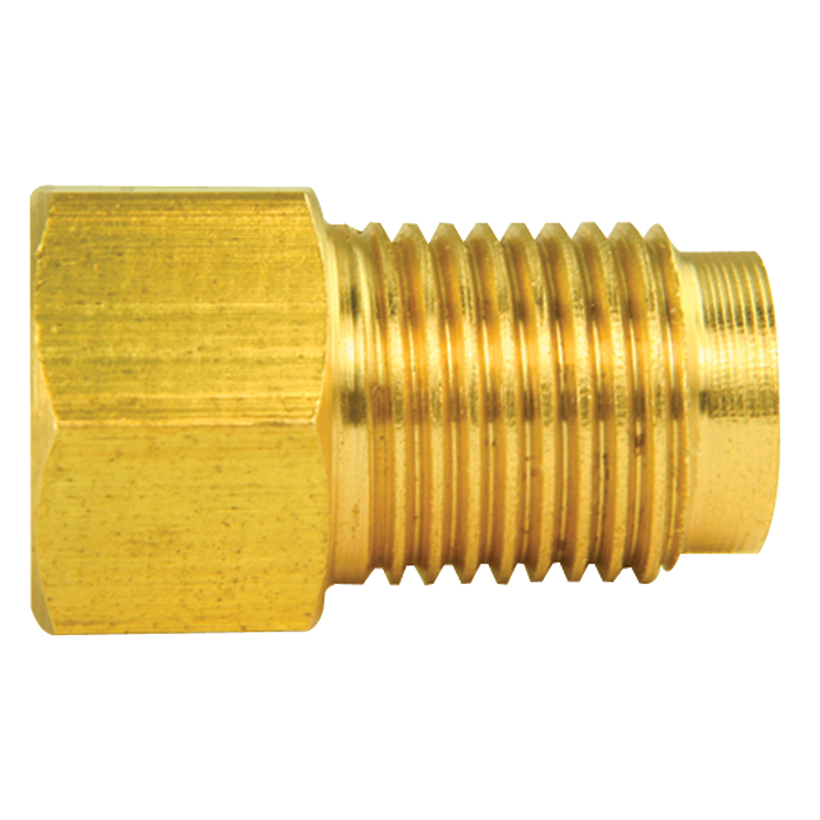 Ags Brake Line Fitting, Adapts a 7/16-24 Port to a 3/16 Inch Domestic Brake Line – BLF-22B