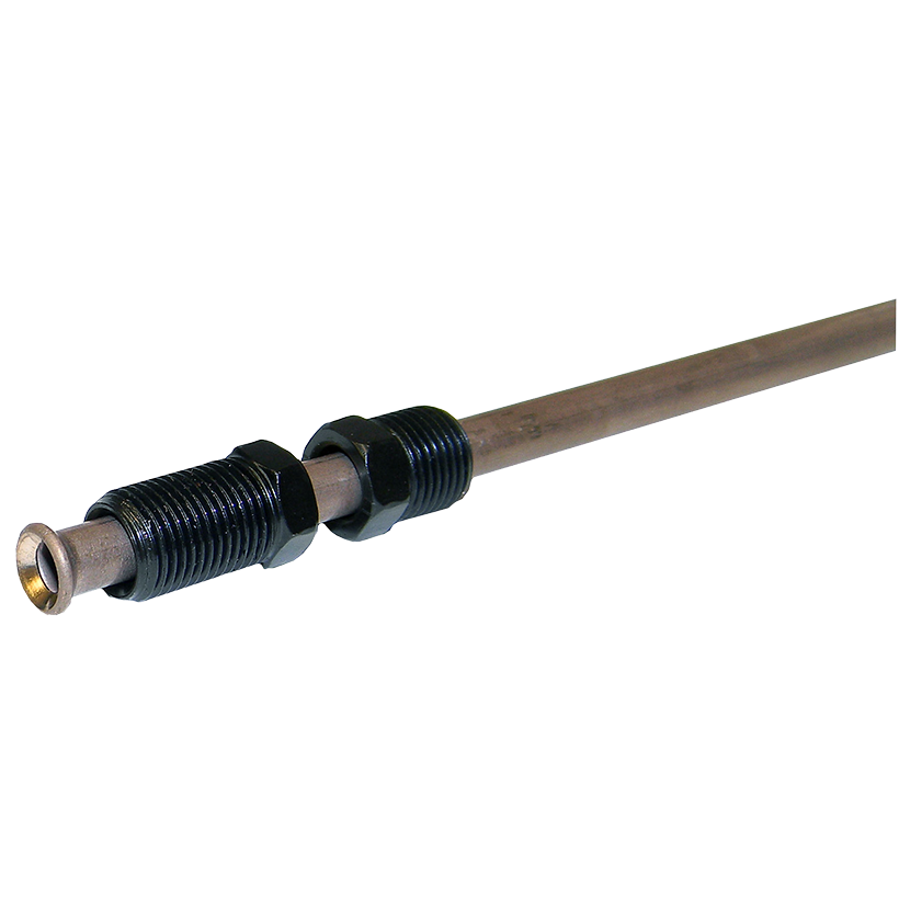 Ags Brake Line, Nickel Copper, 1/4 Inch Diameter, 20 Inch Length, For Domestic Vehicles, Single – CN-420