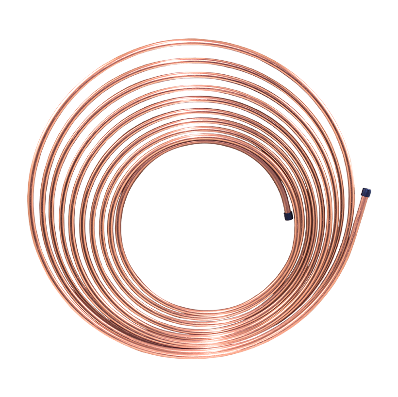 Ags Brake Line, Nickel Copper Iron, 1/4 Inch Diameter, 25 Foot Length, For Domestic European Japanese British Vehicles, Single – CNC-425