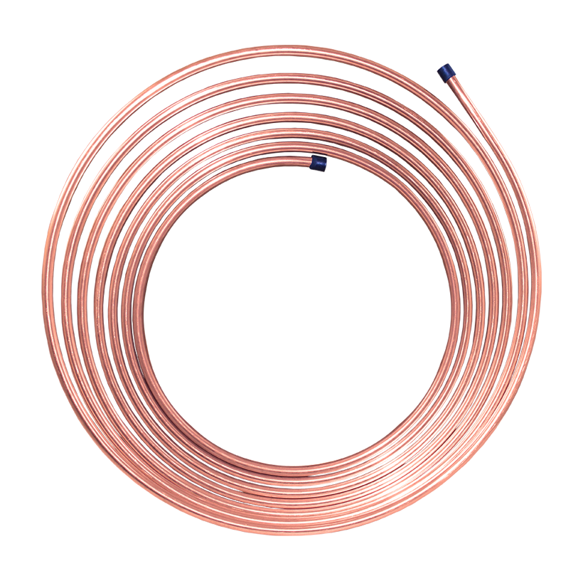 Ags Fuel Line, Coil, 25 Foot Length, 3/8 Inch Diameter, Nickel Copper Iron, Single, Also Used as Brake/ Transmission Line – CNC-625
