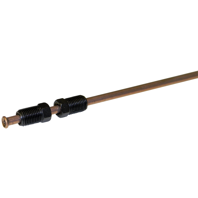 Ags Brake Line, Nicopp, Nickel Copper Iron, 3/16 Inch Outside Diameter, 12 Inch Length, For Japanese Vehicles, Single – CNJ-312