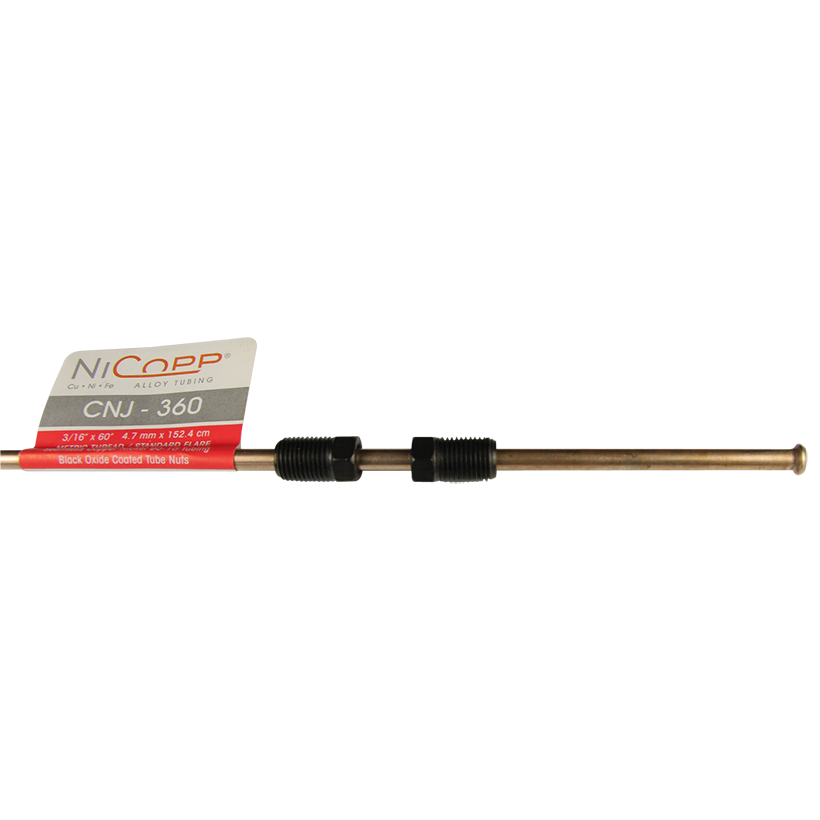 Ags Brake Line, Nicopp, Nickel Copper Iron, 3/16 Inch Outside Diameter, 60 Inch Length, For Japanese Vehicles, Single – CNJ-360