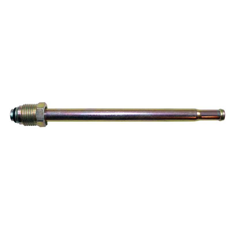 Ags Adapter Fitting, Fuel Line Adapter, 3/8 Inch Steel to 3/8 Inch Nylon, Straight, 6-1/4 Inch Length, Set of 2 – FLRL-075