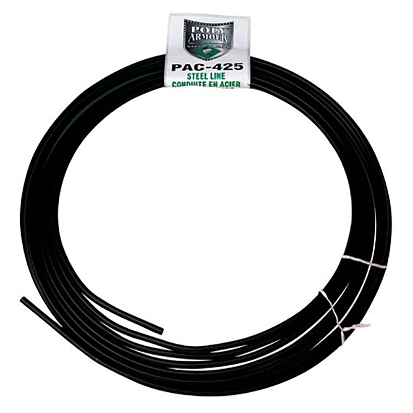 Ags Brake Line, Poly Armour ®, Pvf Coated Steel, 1/4 Inch Diameter, 25 Foot Length, Coil for Domestic European Japanese British Brake Lines – PAC-425