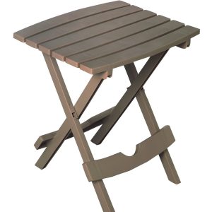 Adam’s Mfg Table, Quik-Fold ®, 19-3/4 Inch Height X 15-1/4 Inch Width X 17-3/8 Inch Depth, 25 Pound Weight Capacity, Folding – 8510-96-3734