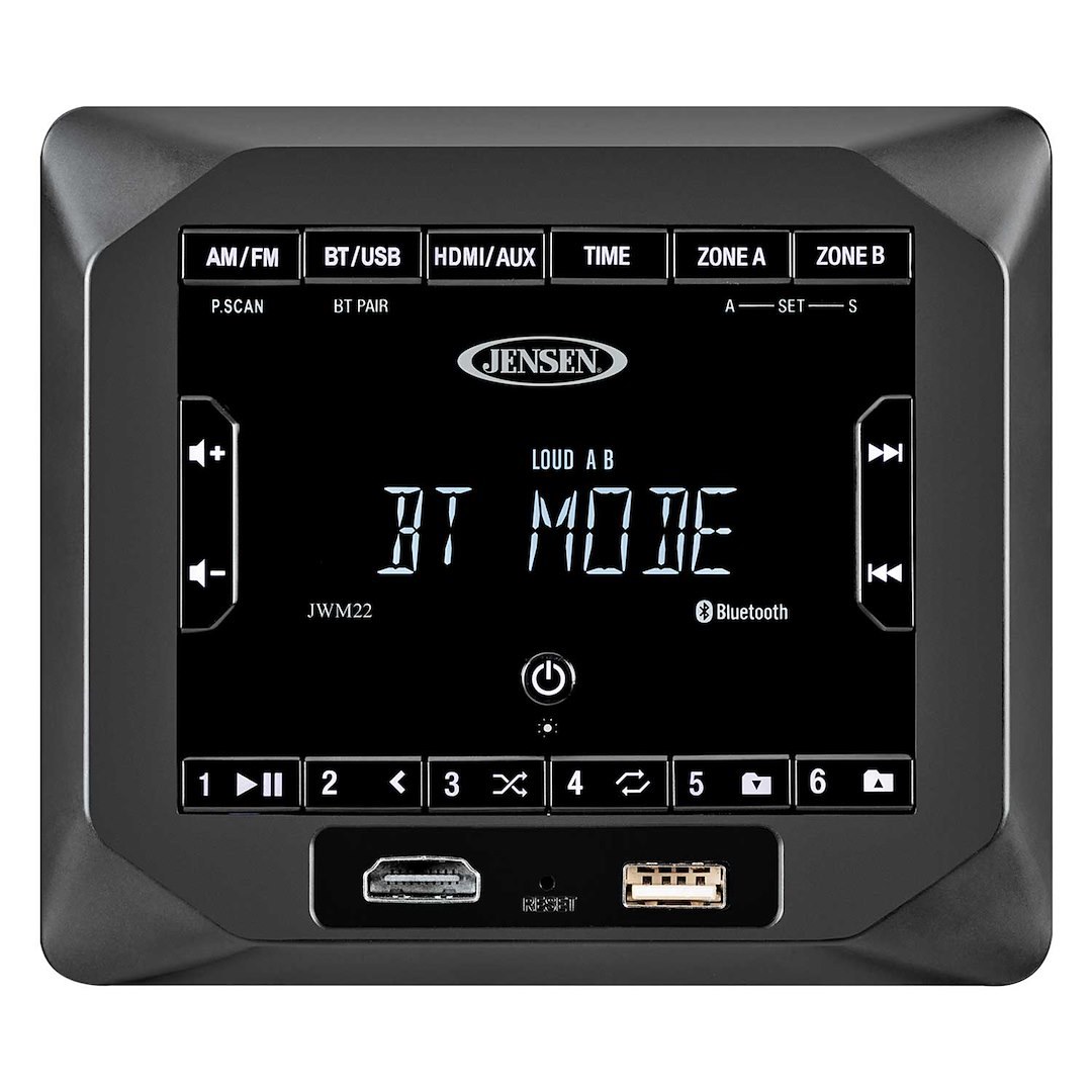Asa Radio, Jensen®, Automotive, AM/ FM, With Bluetooth Functionality – JWM22