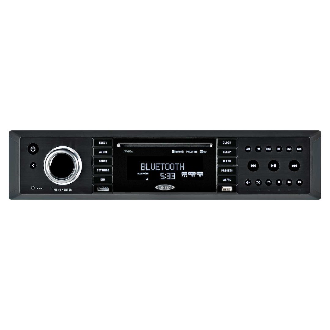 Asa Radio, Automotive, AM/ FM, With Bluetooth Functionality, With CD/DVD Player, With Rear Auxiliary Audio/ USB Inputs, With MP3 Control – JWM92A