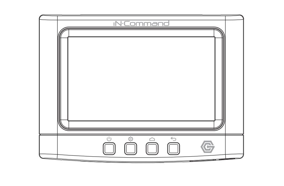 Asa Multi Function Display, IN-Command®, 4.3 Inch Display, Keypad/ Touchscreen Interface, 12 Volt DC Operating Voltage – NCSP35DC