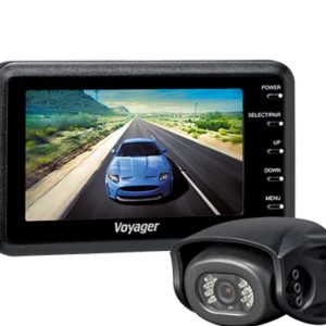 Asa Backup Camera, Voyager®, Suction Cup Mount, 4.3 Inch Display, 12 Volt DC, Built IN Microphone, Wide Angle View, Waterproof – WVHS43