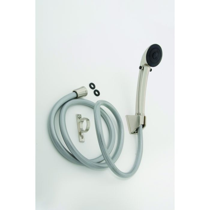 Empire Fauce Shower Head, Hand-Held with 60 Inch Hose, Multi-Purpose, Without Shut Off Valve, Chrome – CRD-U-APS60C
