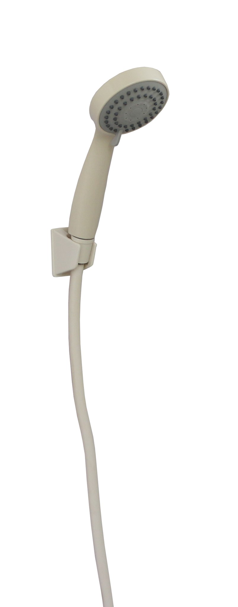 Empire Fauce Shower Head, Large, 3-Function, 60 Inch Length Vinyl Hose, Biscuit, With Hose/ Head/ Bracket – CRD-UP-APS70B