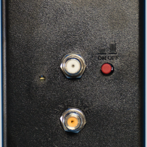 Antennatek Wall Plate Power Supply, 5 Ohm with Splitter for 2 Tvs, 1 Input for Cable TV and 1 for Satellite, With On/Off Switch – 065856