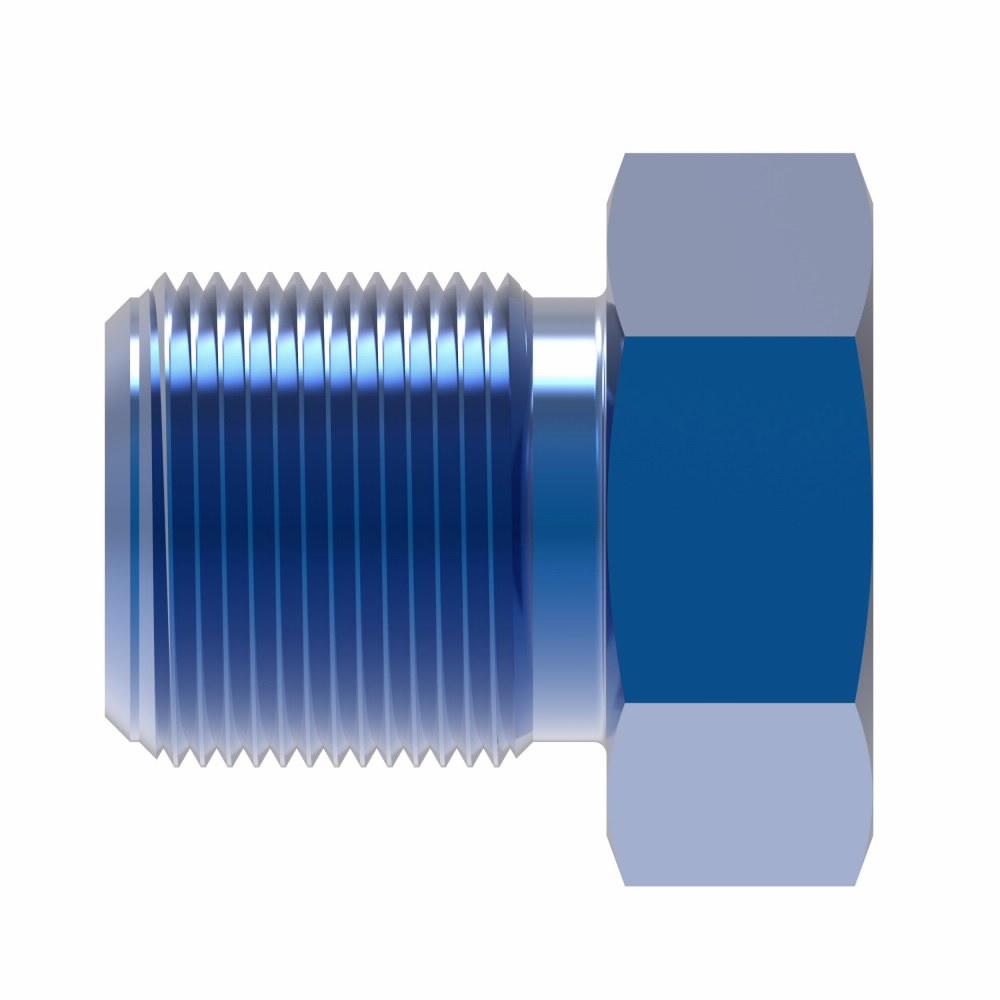 Aeroquip Pipe Plug Fitting, -3 AN Hose, Anodized, Blue – FBM3722