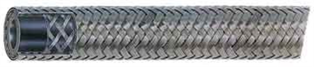 Aeroquip Braided Hose, Aqp ®, For Use with Fuel/ Lube/ Coolant/ Air, -10 AN, 3 Foot Length, Rated at 1000 Pounds Per Square Inch – FCA1003