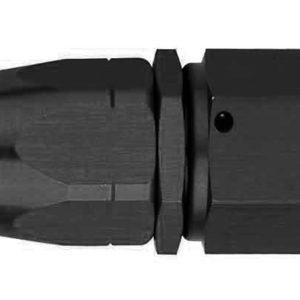 Aeroquip Hose End Fitting, -10 AN Hose, Straight, Anodized, Red/Blue, Aluminum – FCM1014