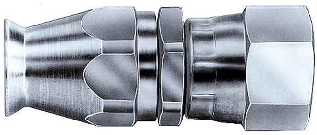 Aeroquip Hose End Fitting, -4 AN Hose, Straight, Stainless Steel, Single – FCM1102