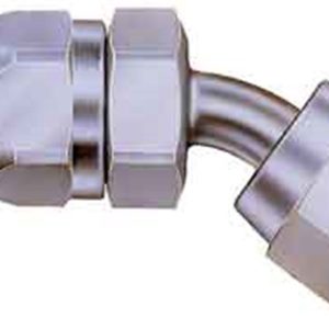 Aeroquip Hose End Fitting, -3 AN Hose, 45 Degree Elbow, Steel, Single – FCM1110