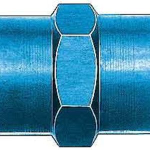 Aeroquip Coupler Fitting, 1/8 Inch Pipe Thread, Straight, Aluminum, Blue – FCM2129