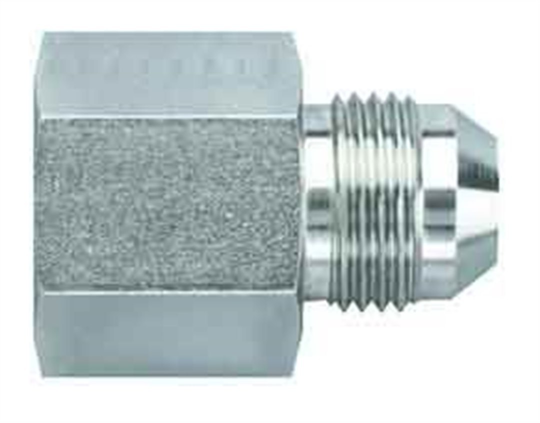 Aeroquip Adapter Fitting, -10 AN Female to -8 AN Male, Steel – FCM2421