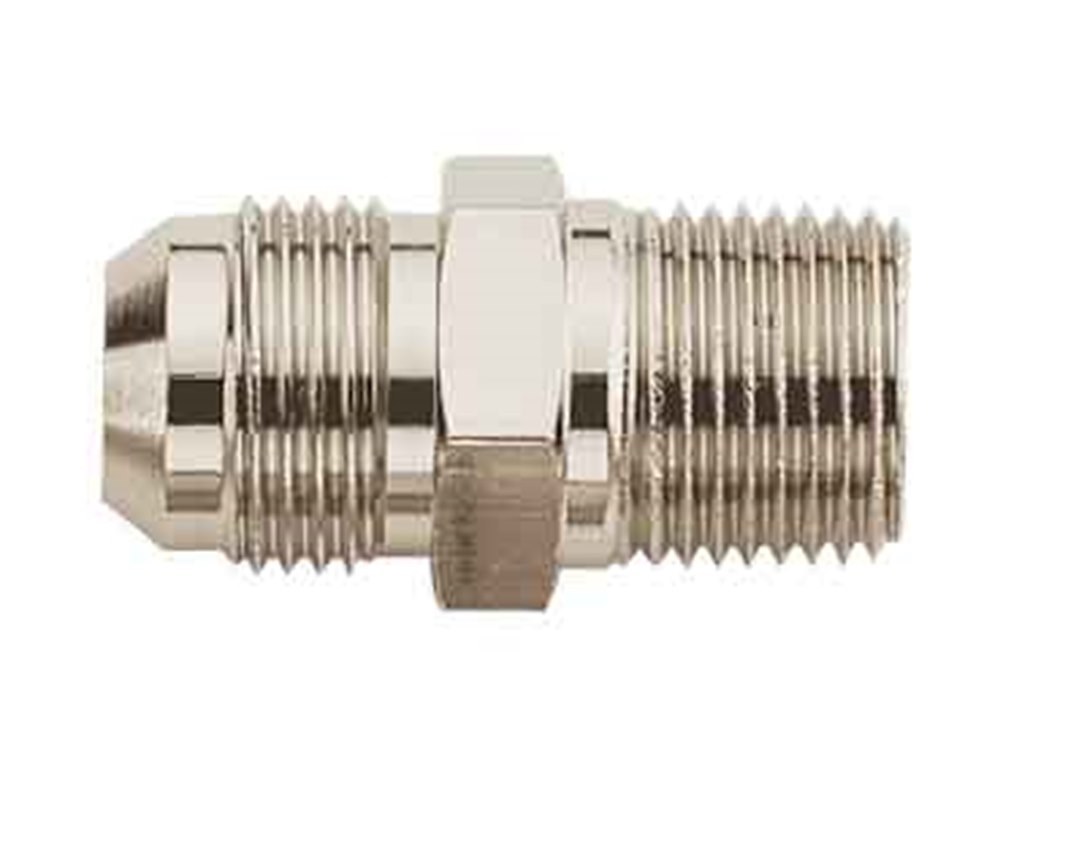 Aeroquip Adapter Fitting, -3 AN Male to 1/8 Inch Pipe Thread, Steel – FCM2511