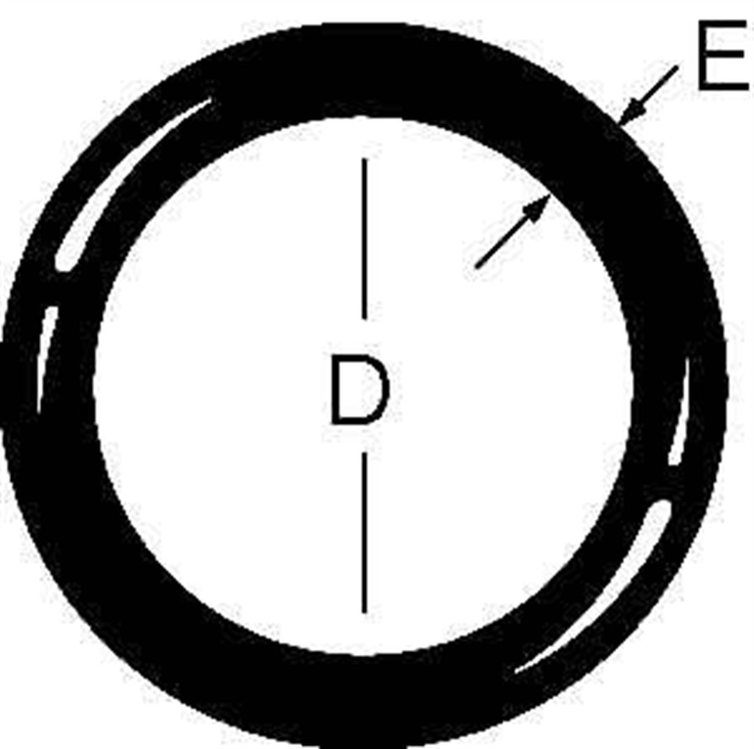 Aeroquip Multi Purpose O-Ring, Nitrile Rubber O-Ring Use with Gasoline Fuels, -08, Set of 10 – FCM3475