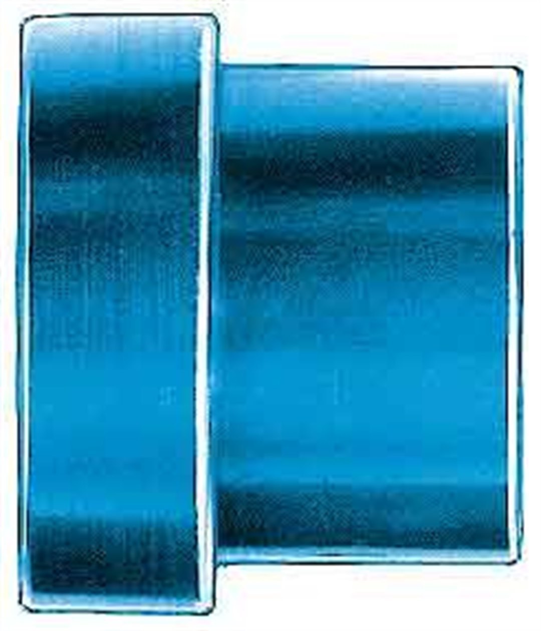 Aeroquip Tube End Fitting Sleeve, -3 AN, Blue, Aluminum, Set of 6 – FCM3669