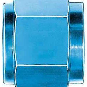 Aeroquip Tube End Fitting Nut, -6 AN, Blue, Aluminum, Set of 2 – FCM3675