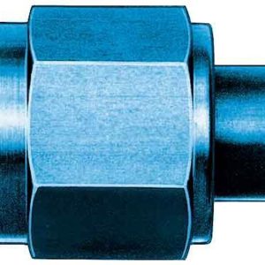 Aeroquip Fitting Plug/ Fitting Cap, -3 AN Threaded Cap, Anodized, Blue, Aluminum, Set of 2 – FCM3751