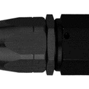 Aeroquip Hose End Fitting, -10 AN Hose, Straight, Anodized, Black, Aluminum – FCM4414