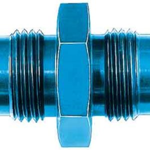 Aeroquip Coupler Fitting, -4 AN Male, Straight, Aluminum, Black, Single – FCM5051