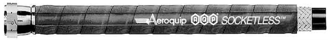 Aeroquip Braided Hose, Socketless ™, For Use with Gasoline/ Fuel/ Lubricating/ Oils/ Air/ Water, -10 AN, 20 Foot Length – FCN1020