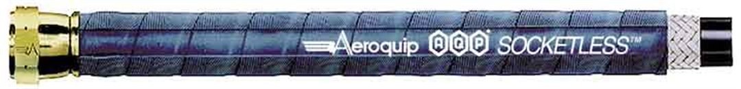 Aeroquip Braided Hose, Socketless ™, For Use with Gasoline/ Fuel/ Lubricating/ Oils/ Air/ Water, -6 AN, 20 Foot Length – FCV0620