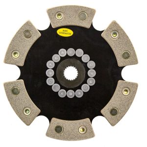 Act Clutch Disc, Race, Single Disc, 6 Paddle Design, 8.35 Inch Diameter, 7/8 Inch X 20 Spline Input Shaft, Rigid Hub – 6212004