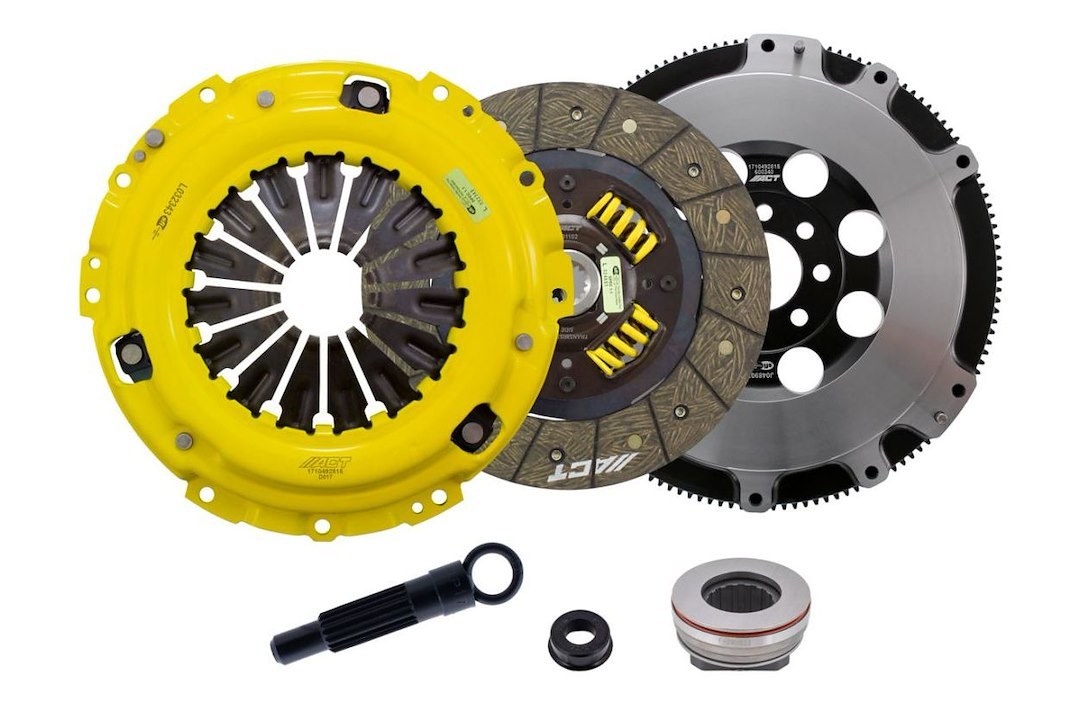 Act Clutch Set, Street, 9.45 Inch Clutch Diameter, 15/16 Inch X 17 Spline Input Shaft, Diaphragm, Steel Pressure Plate – DN4-HDSS