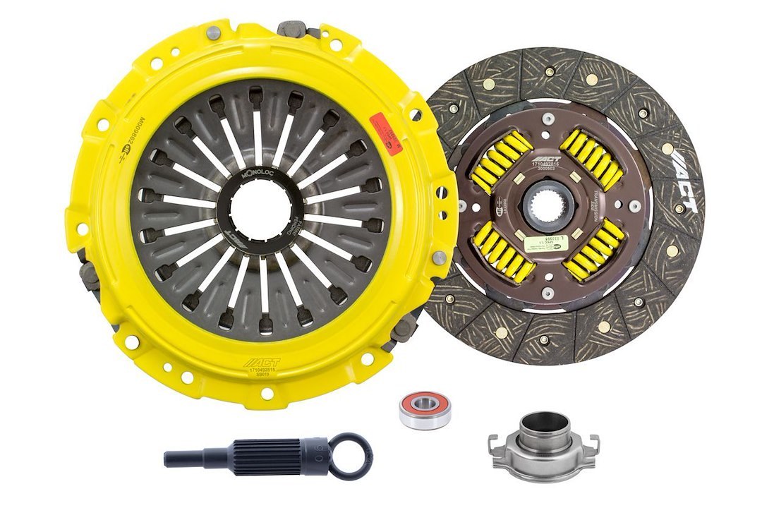 Act Clutch Set, Street, 9.4 Inch Clutch Diameter, 1 Inch X 24 Spline Input Shaft, Diaphragm, Steel Pressure Plate – SB10-HDSS
