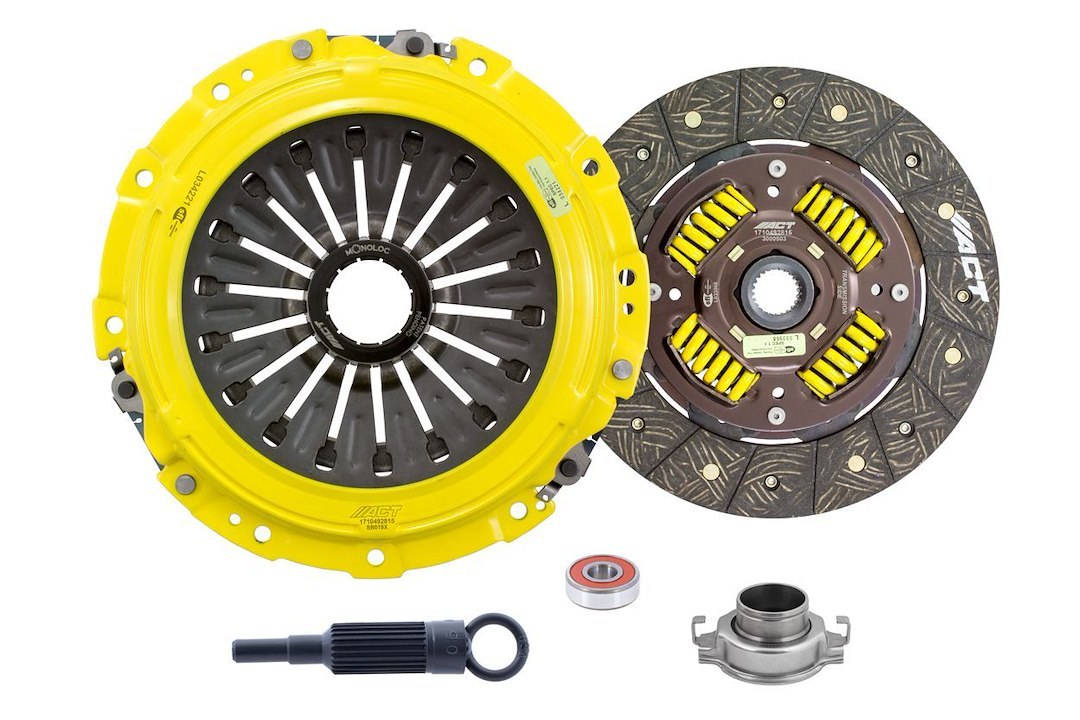 Act Clutch Set, Street, 9.4 Inch Clutch Diameter, 1 Inch X 24 Spline Input Shaft, Diaphragm, Steel Pressure Plate – SB10-XTSS