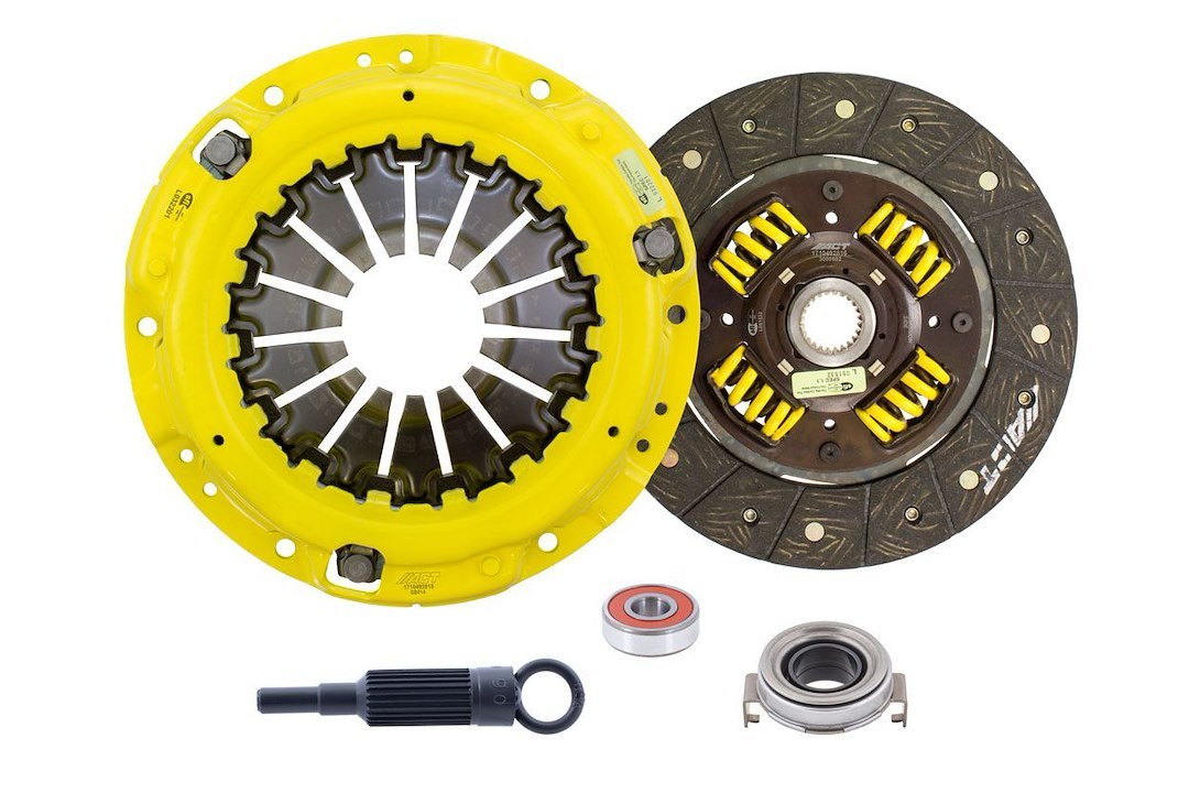 Act Clutch Set, Street, 9 Inch Clutch Diameter, 1 Inch X 24 Spline Input Shaft, Diaphragm, Single Disc/ Organic Friction Material – SB5-HDSS