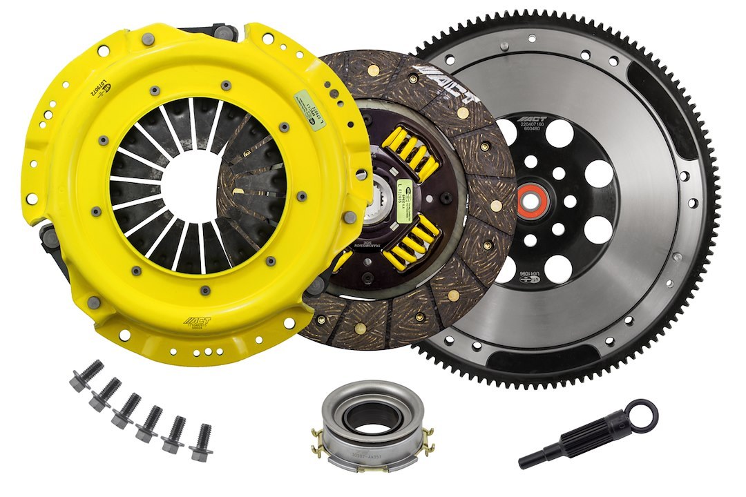 Act Clutch Set, Heavy Duty, 8.8 Inch Clutch Diameter, 1 Inch X 24 Spline Input Shaft, Diaphragm, Steel Pressure Plate – SB7-HDSS