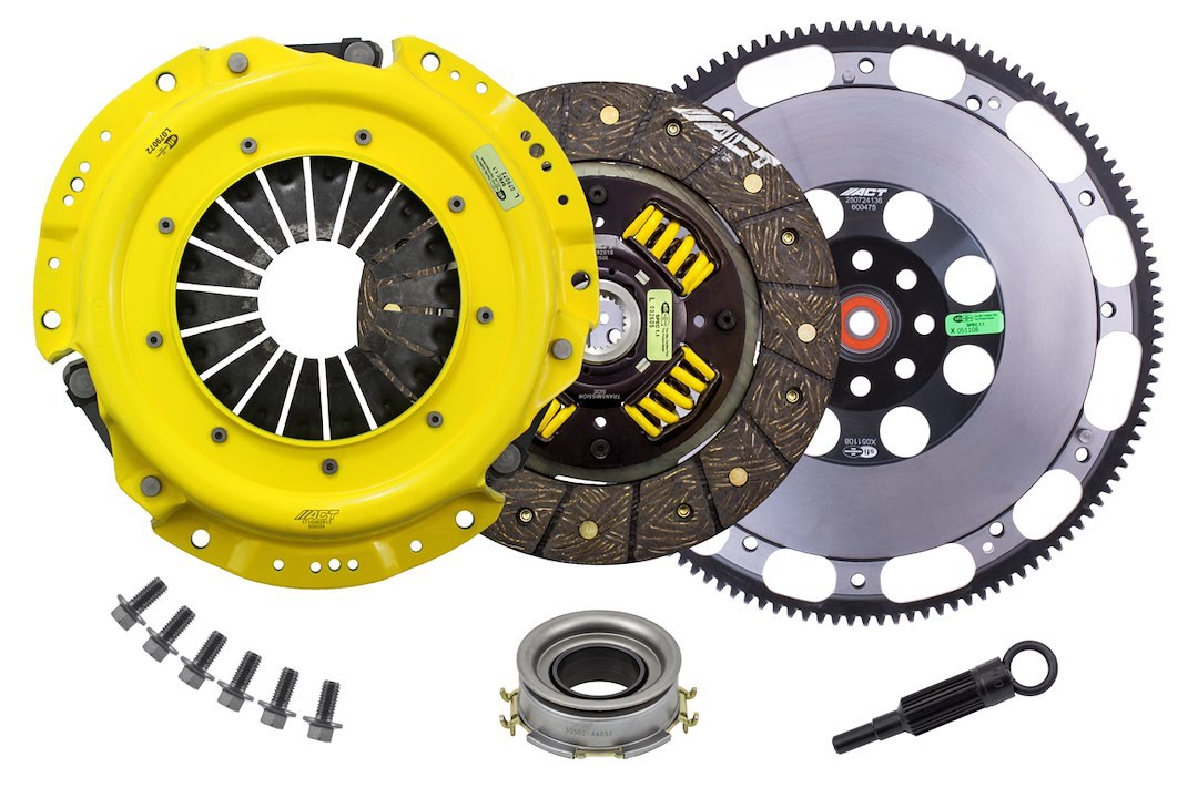 Act Clutch Set, Heavy Duty, 8.8 Inch Clutch Diameter, 1 Inch X 24 Spline Input Shaft, Diaphragm, Steel Pressure Plate – SB8-HDSS